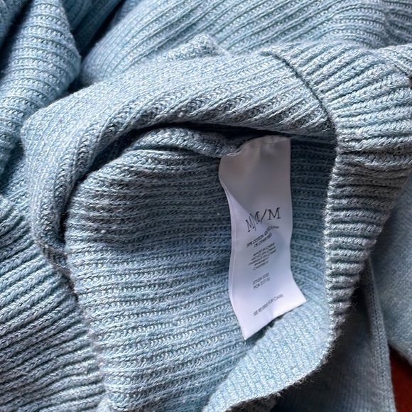 CAbi NWOT Swing Trapeze Blue Sky Knit Sweater Style 5133 - Picture 7 of 7